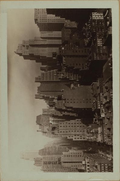 General view - Midtown Manhattan - Garment District., 1930
