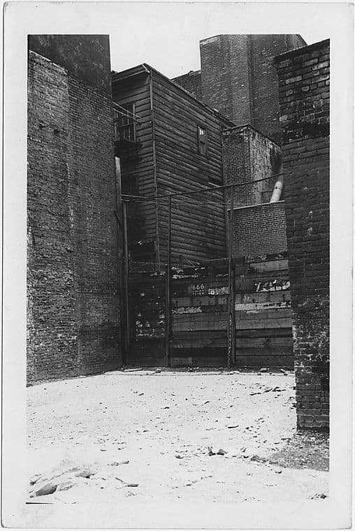9th Avenue at 18th Street and , West side to Southwest, Manhattan, 1938-06-14