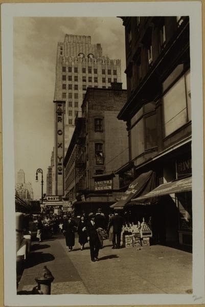 Manhattan: 6th Avenue - 48th Street (West), 1931