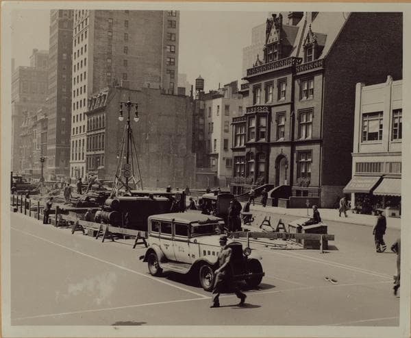 Manhattan: Park Avenue - 37th Street (East), 1936