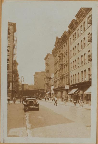 Manhattan: Division Street - Orchard Street, 1931