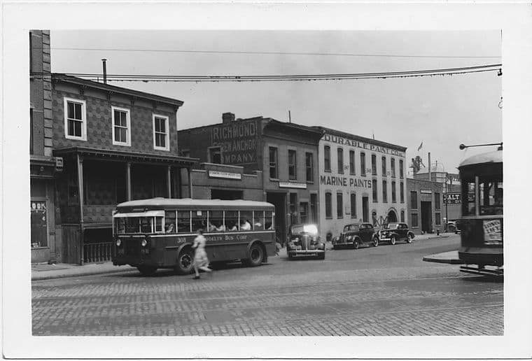 Bush Street at Hamilton Avenue, to Northeast, Brooklyn, 1940-07-26