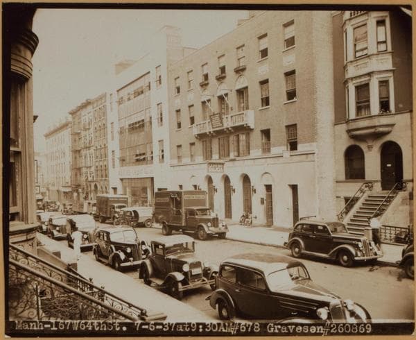 Manhattan: 64th Street (West) - Amsterdam Avenue, 1937