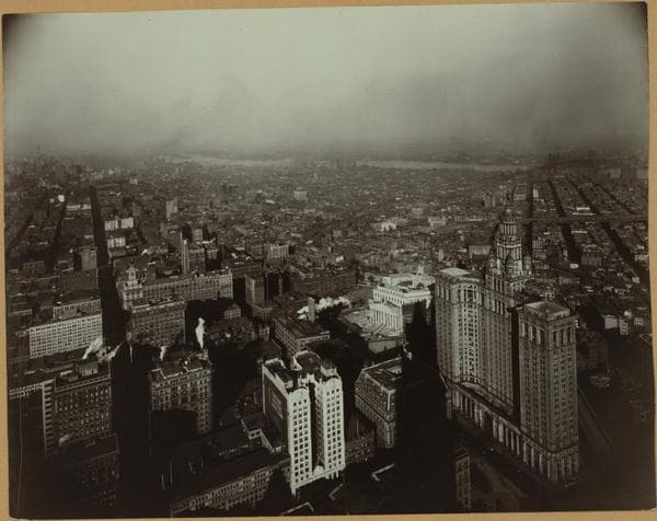 General view - East side of Lower Manhattan., 1923