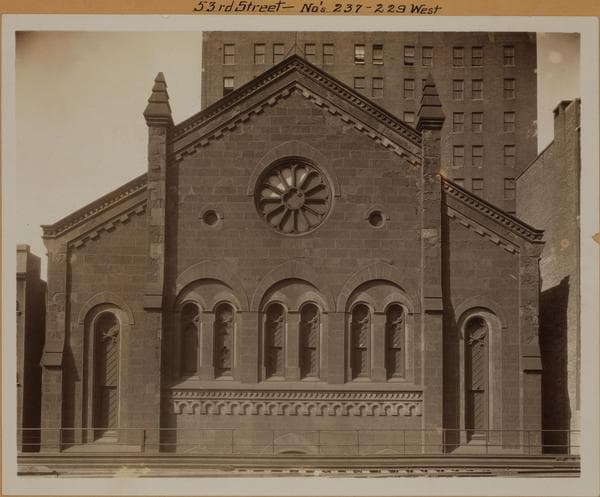 Manhattan: 53rd Street (West) - 8th Avenue, 1921