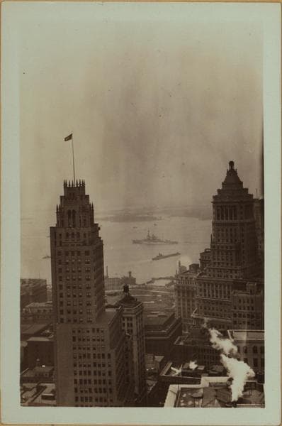 General view - Wall Street - Southwest., 1929