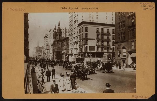 Manhattan: 5th Avenue - 42nd Street, 1905