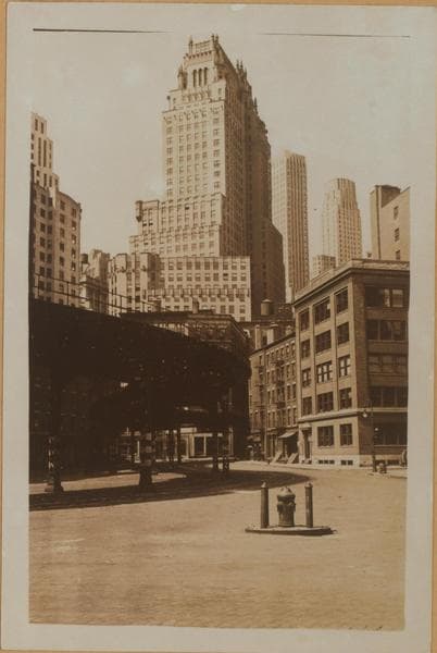 Manhattan: Coenties Slip - Front Street, 1932–1935