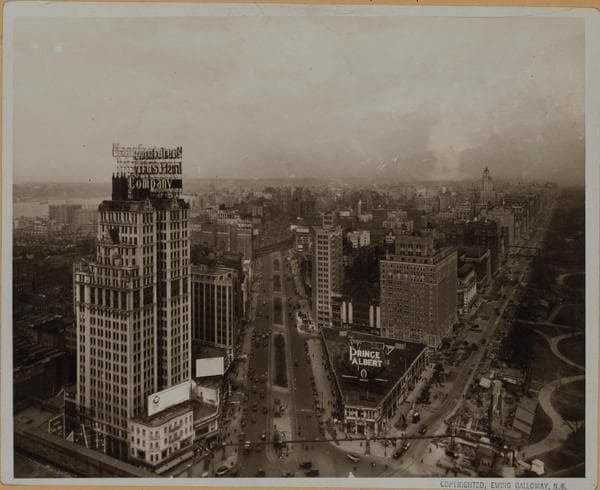 Manhattan: Central Park West - Broadway, 1927
