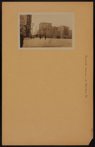 Manhattan: 7th Avenue South - Bleecker Street, 1928