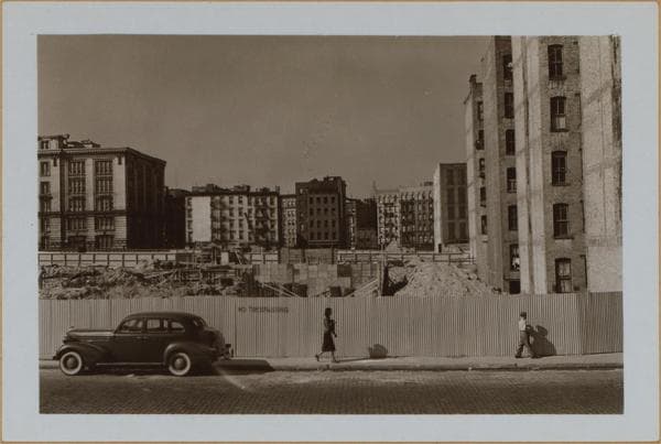 Manhattan: Corlears Hook Park - From Cherry and Madison Streets., 1939