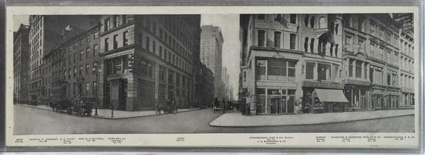 West 21st St. - Ryer Mfg. Co. - Sternberger, Sinn & Co., brokers Dunlap & CO, hatters - No. 182 Pennsylvania R.R. Co.], 1911