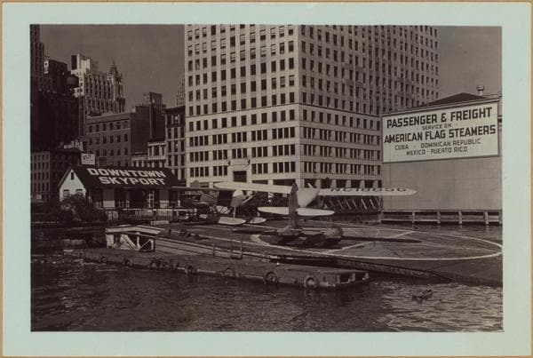 Manhattan: South Street - Wall Street, 1939