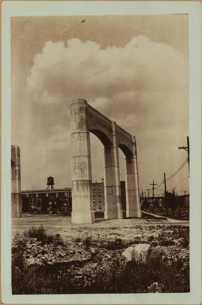 Bridges - triborough Bridge., 1934–1935