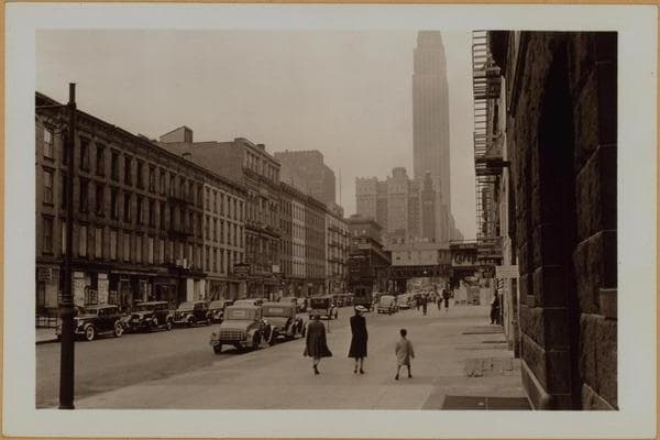 Manhattan: 34th Street (East) - 2nd Avenue, 1937–1939