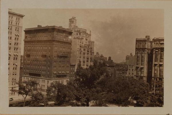 Manhattan: Gramercy Park North - Lexington Avenue, 1928