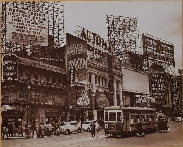 Manhattan: Broadway - 46th Street (West), 1939