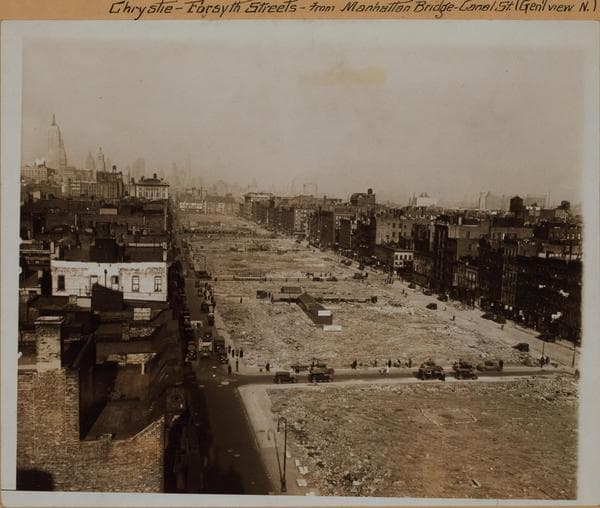Manhattan: Canal Street - Chrystie Street, 1932