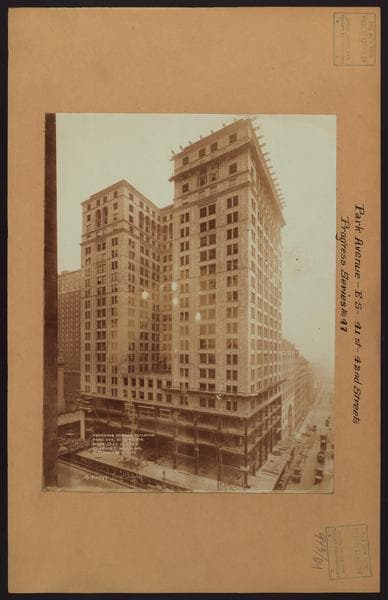 Manhattan: Park Avenue - 41st Street, 1922