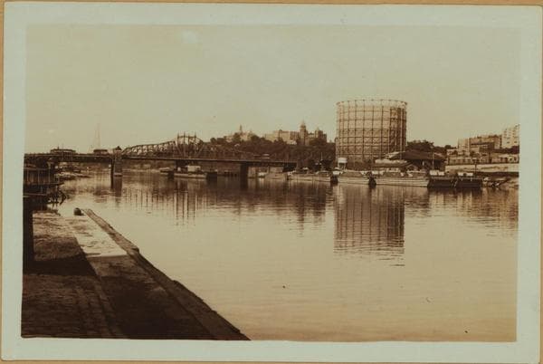 Bridges - Harlem River Bridges - University Heights Bridge., 1933