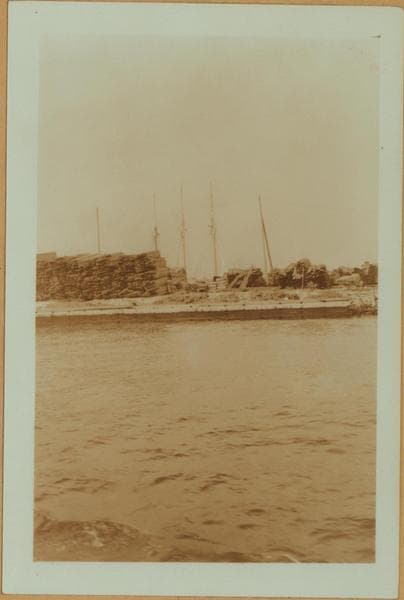 Erie Basin - Brooklyn - Between Columbia Street and Upper Bay - [W. S. Webb and Son lumber yard.], 1937