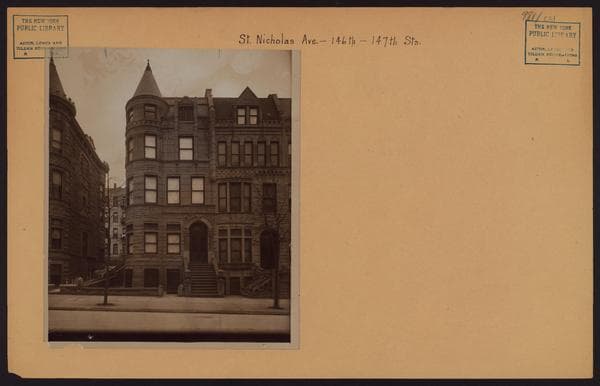 Manhattan: St. Nicholas Avenue - 146th Street, 1910