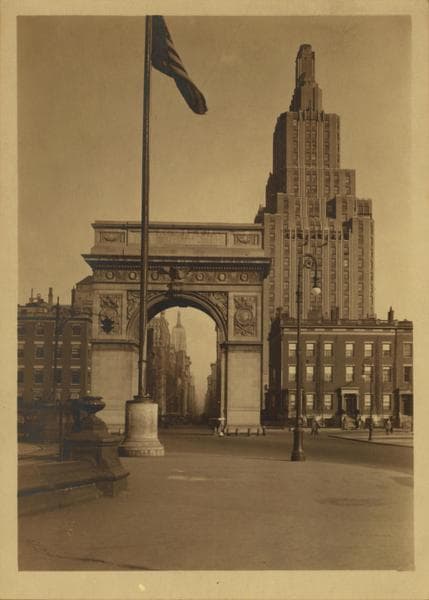 Manhattan: 5th Avenue - Washington Square, 1930