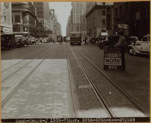 Manhattan: 7th Avenue - 41st Street (West), 1937