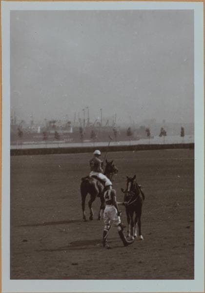 Islands - Governor's Island - Polo Players., 1940