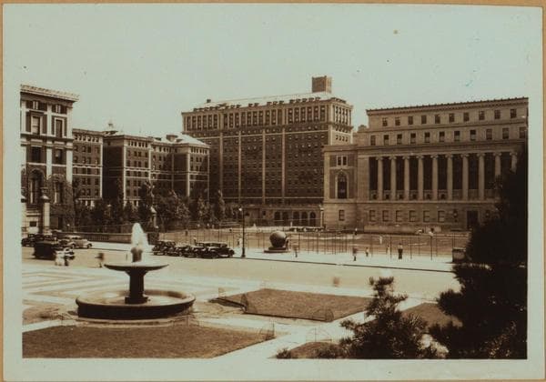 Colleges and Universities - Columbia University - Low Library - South Hall., 1936–1937