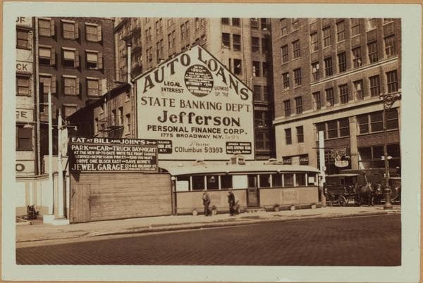 Manhattan: Prince Street - Lafayette Street, 1934