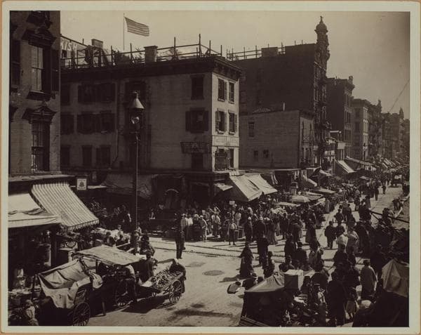 Manhattan: Hester Street - Essex Street, 1905