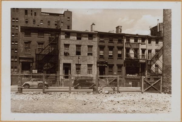 Manhattan: 2nd Street - Bowery, 1938