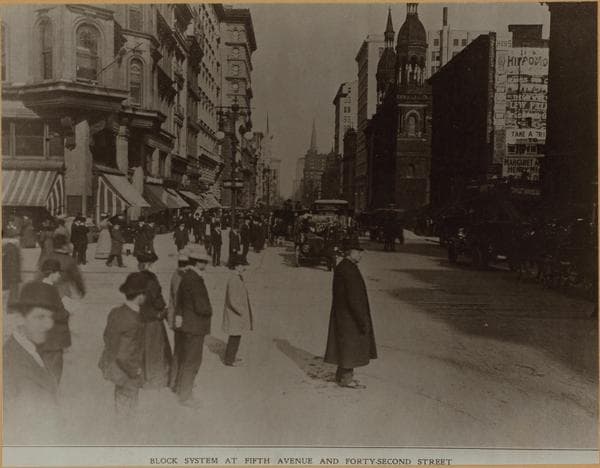 Manhattan: 5th Avenue - 42nd Street, 1909