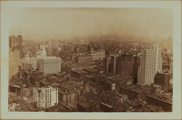 General view - [Manhattan - West Street - Between Vesey and Barcley Streets (Northeast).], 1930