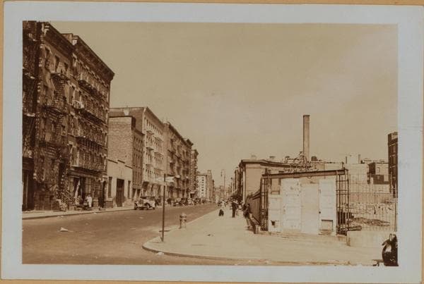 Manhattan: Cherry Street - Clinton Street, 1939