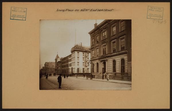 Manhattan: Irving Place - 14th Street (East), 1909