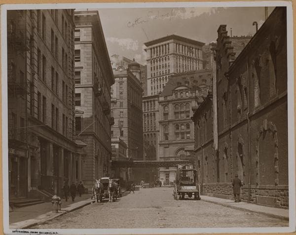 Manhattan: Hanover Square - Water Street, 1920