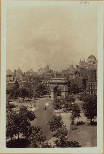Manhattan: Washington Square Park - [Washington Square (South).], 1935