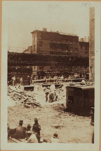 Manhattan: Trinity Place - Greenwich Street, 1930