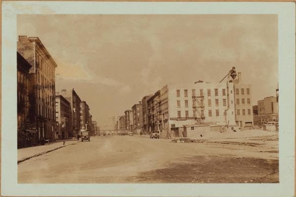 Manhattan: Pleasant Avenue - 114th Street (East), 1935–1936