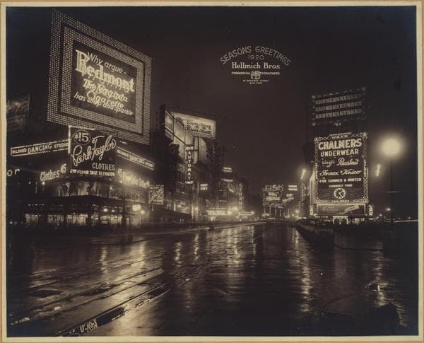 Manhattan: Broadway - 46th Street (West), 1920
