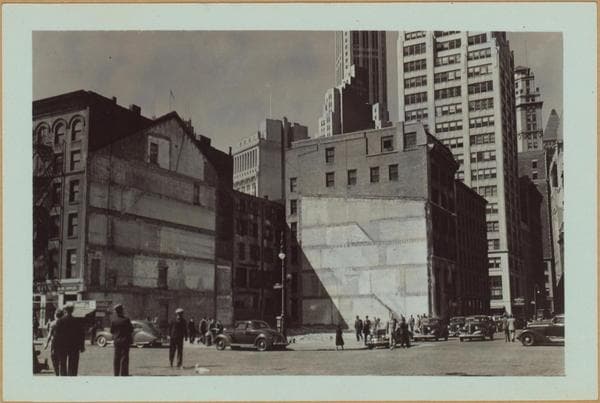 Manhattan: South Street - Wall Street, 1939