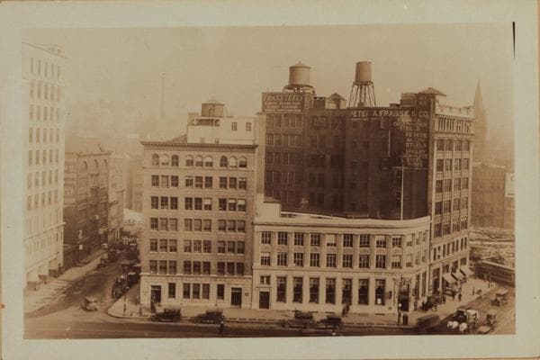 Manhattan: Varick Street - Canal Street, 1929