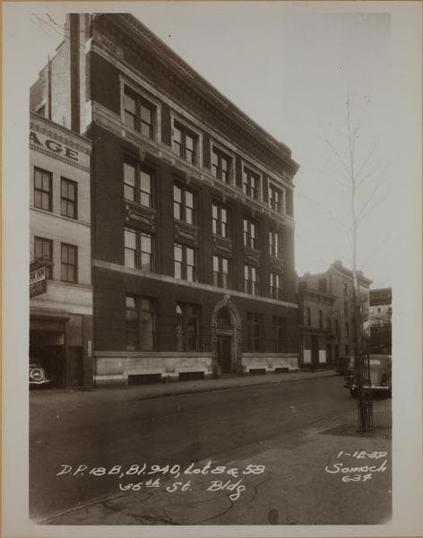 Manhattan: 35th Street (East) - 2nd Avenue, 1939