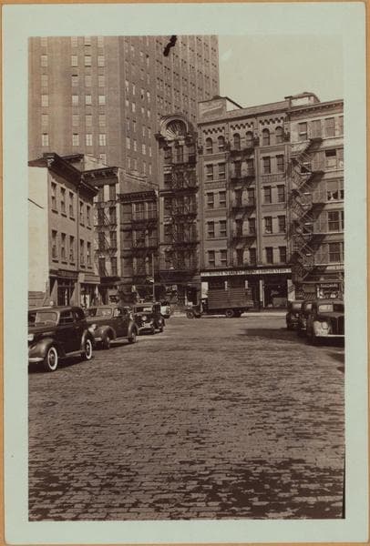 Manhattan: West Broadway - Walker Street, 1939
