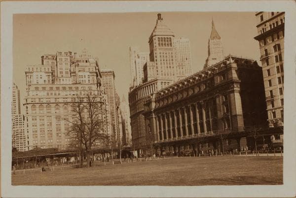Manhattan: Battery Park., 1932