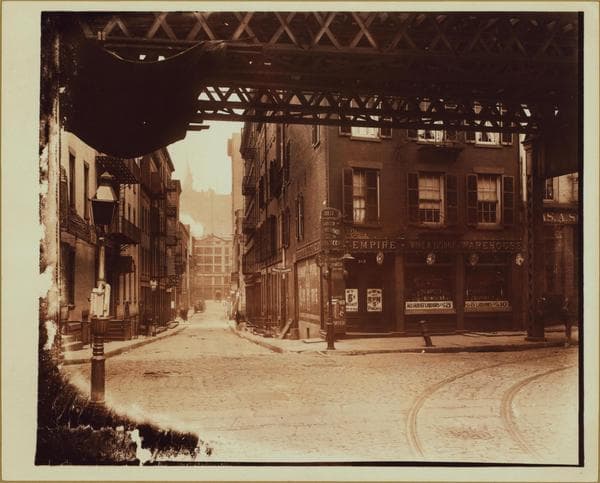 Manhattan: Pearl Street - Ferry Street, 1945