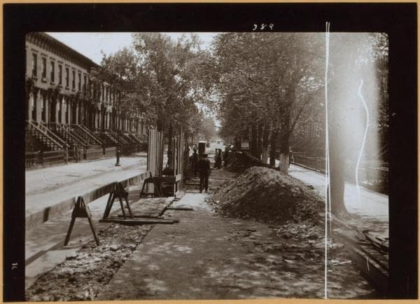 Brooklyn: Monroe Street - Lewis Street, 1936