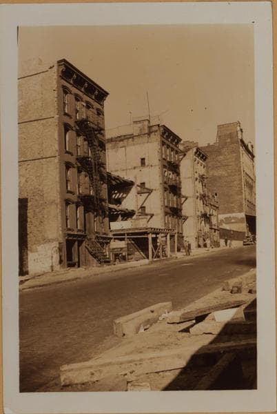 Manhattan: 59th Street (West) - West End Avenue, 1936